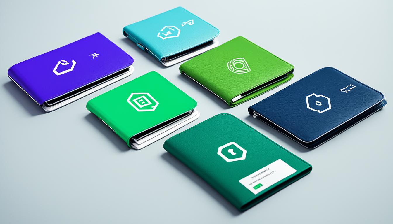 different types of crypto wallets and their security features