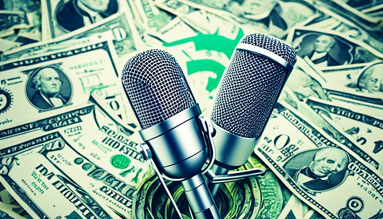 how to earn money from podcast