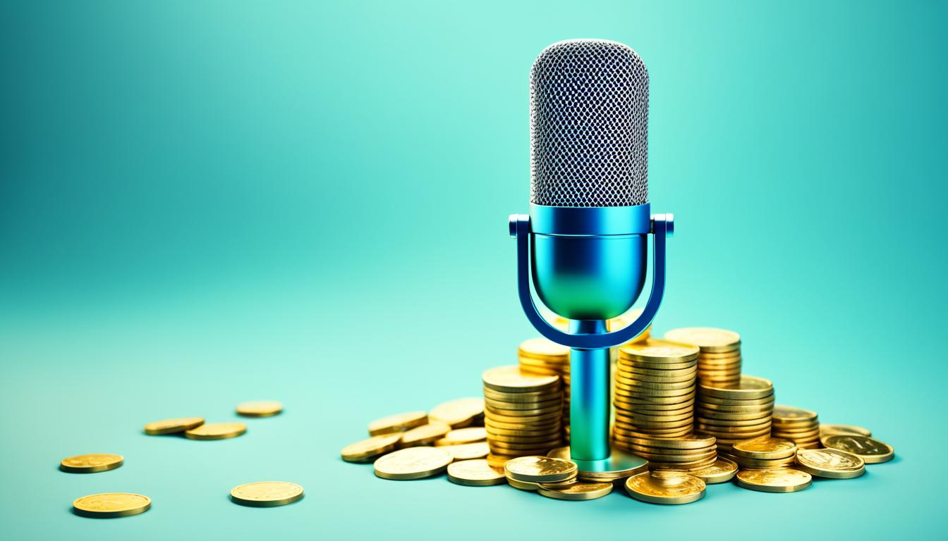 how to get money from podcast