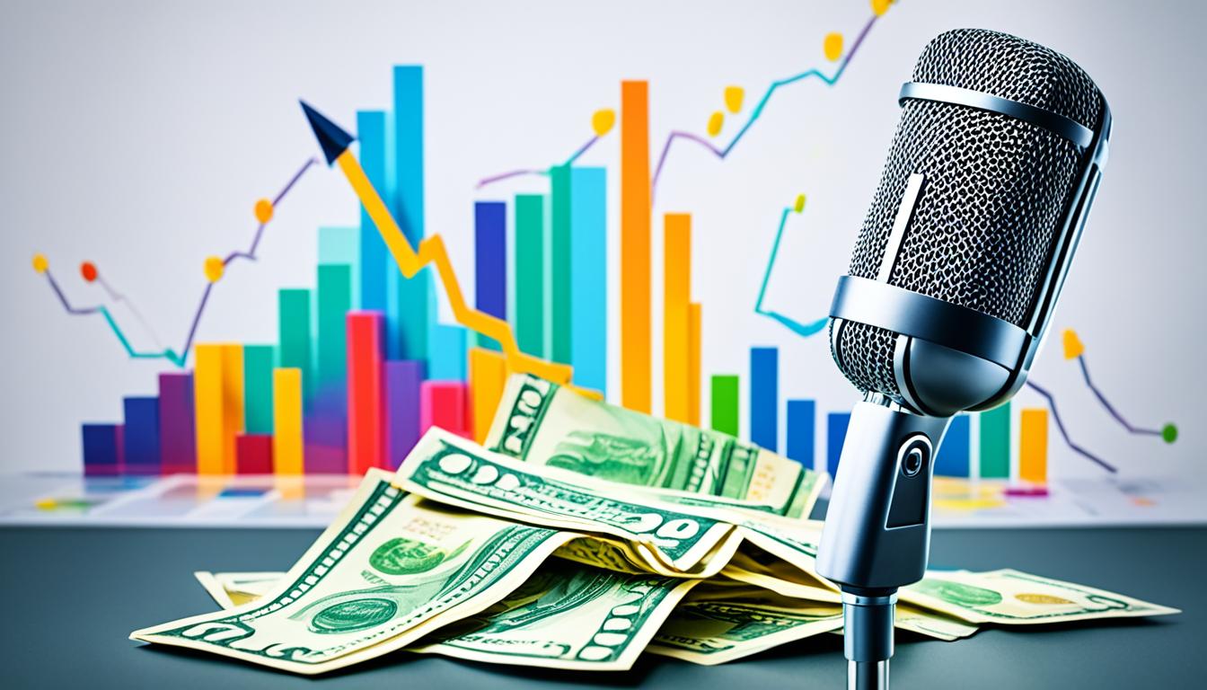 how to make money off podcast