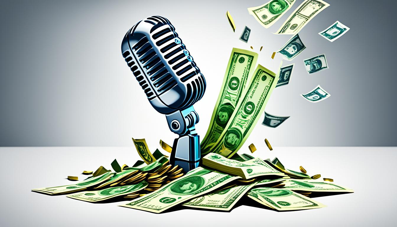 how to podcasts make money