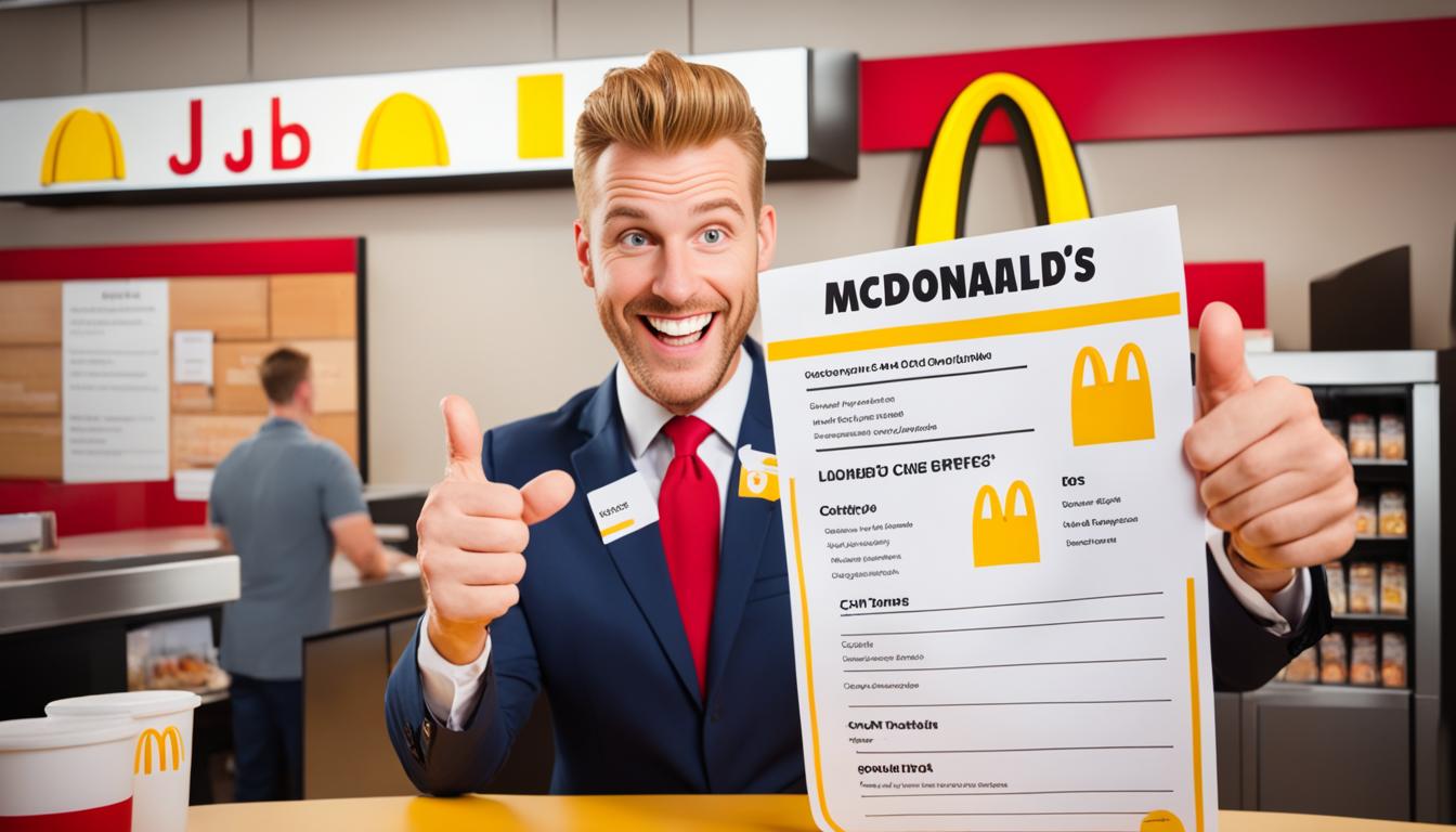 mcdonald's application