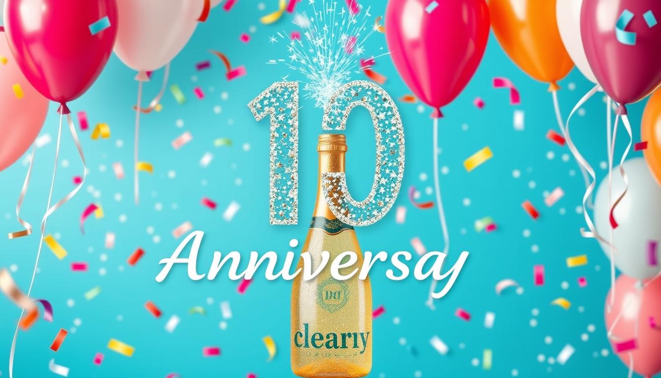 10 year business anniversary ideas