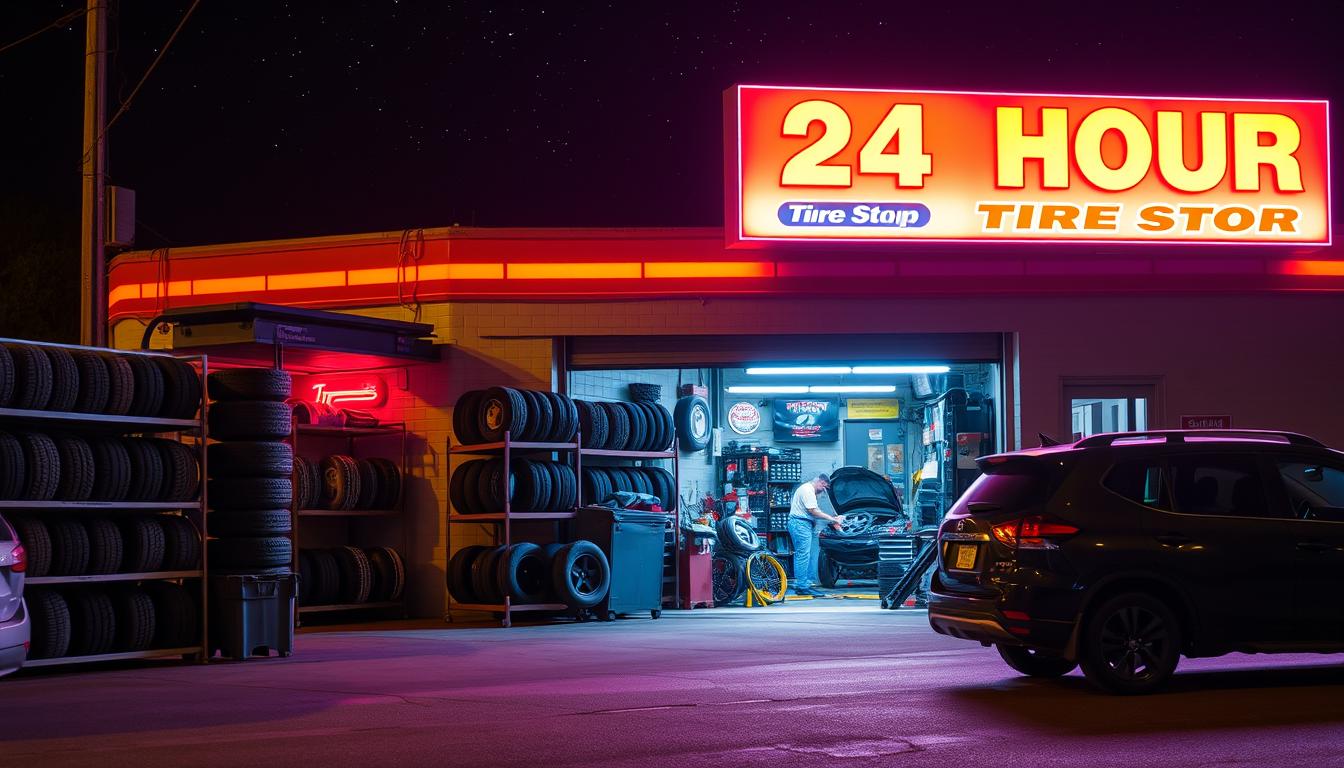 24 hour tire shop