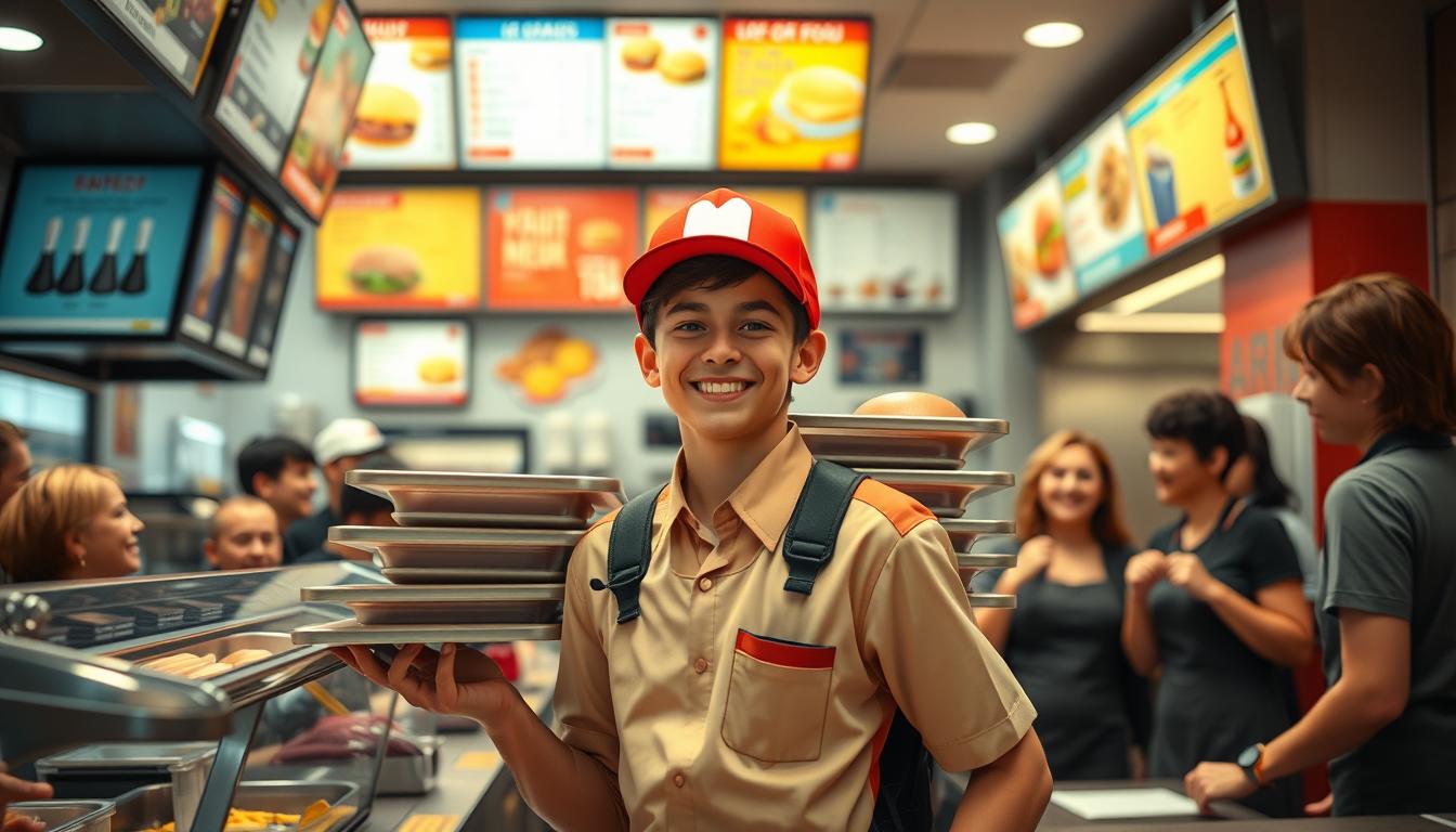 Deku Working Fast Food: Hero’s Part-Time Gig