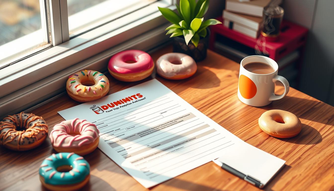 dunkin donuts job application