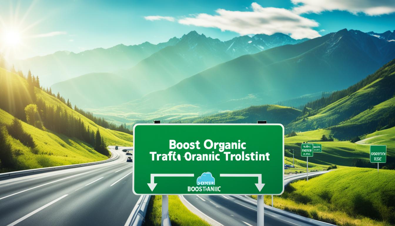 get organic traffic to website