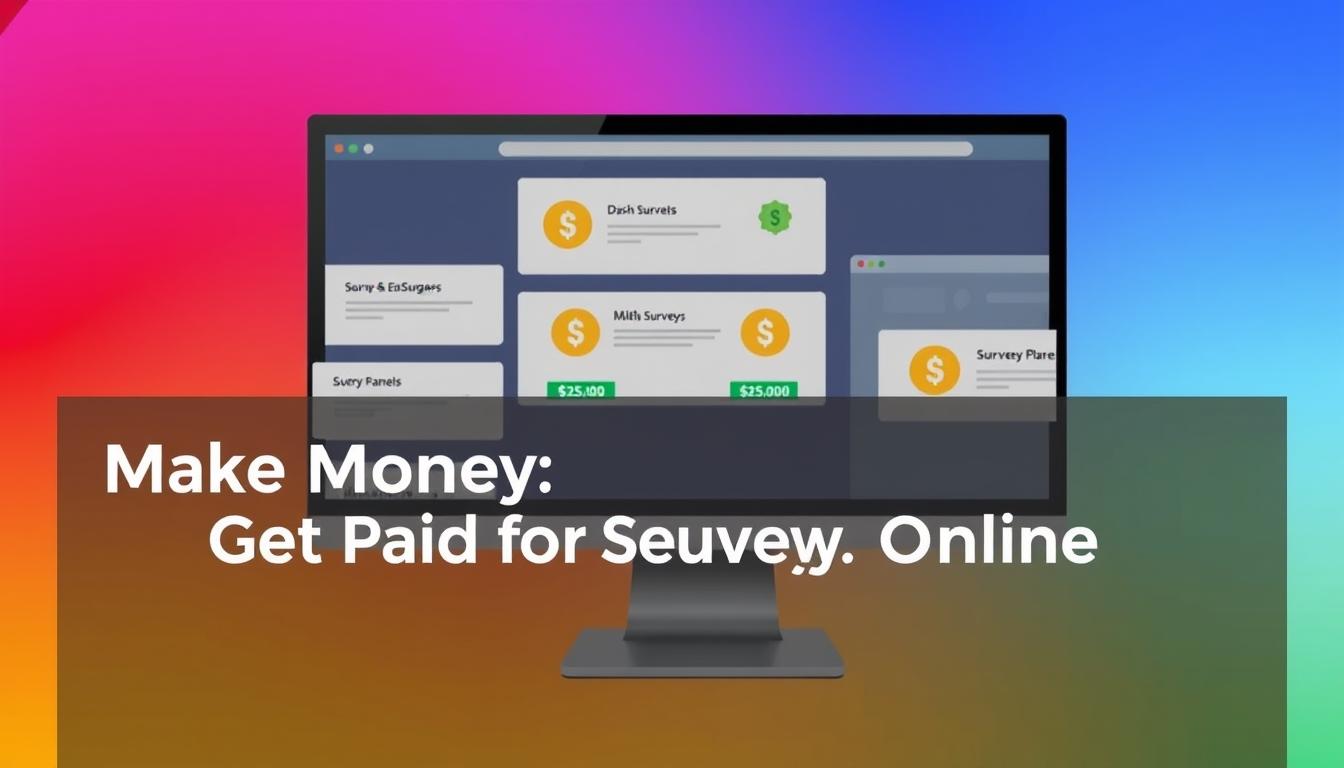 get paid for surveys