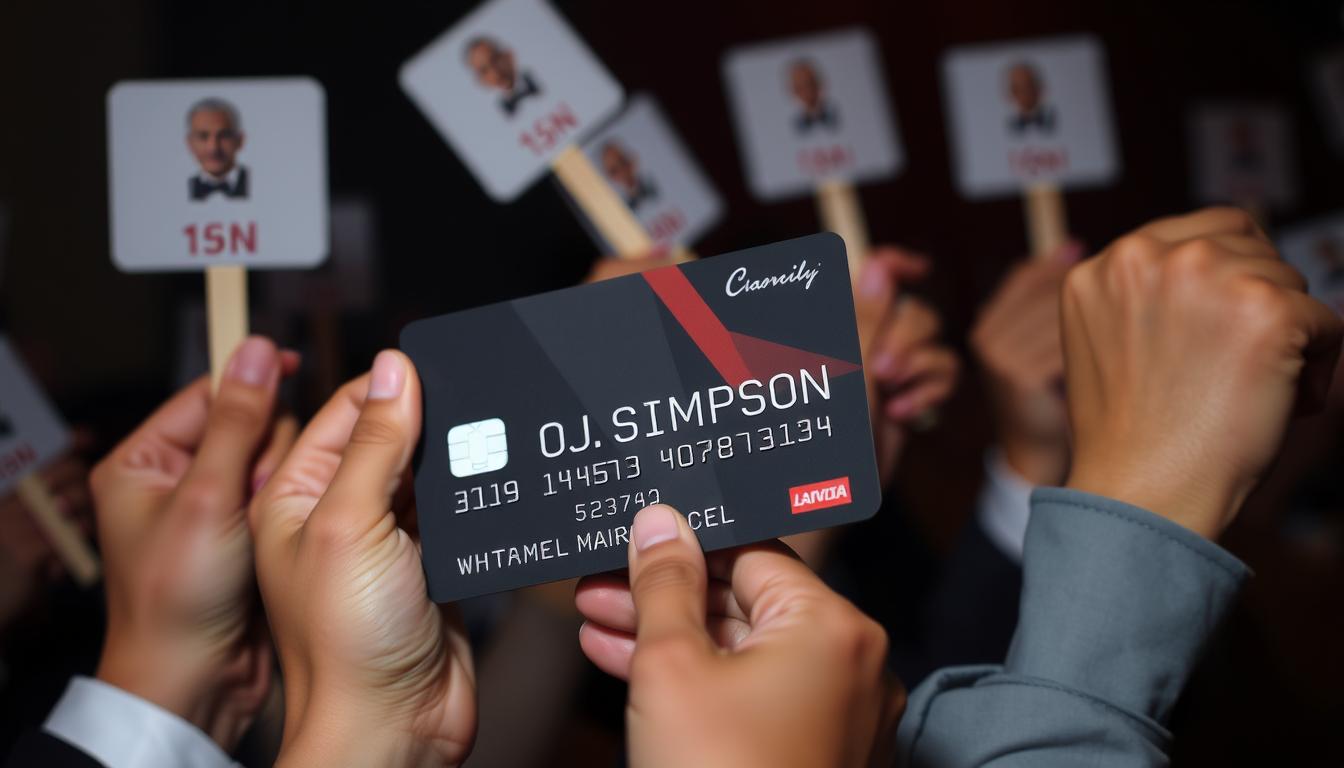 O.J. Simpson’s Iconic Credit Card Up for Auction