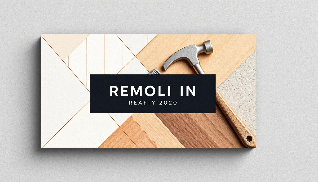 Creative Remodeling Business Card Ideas for Pros