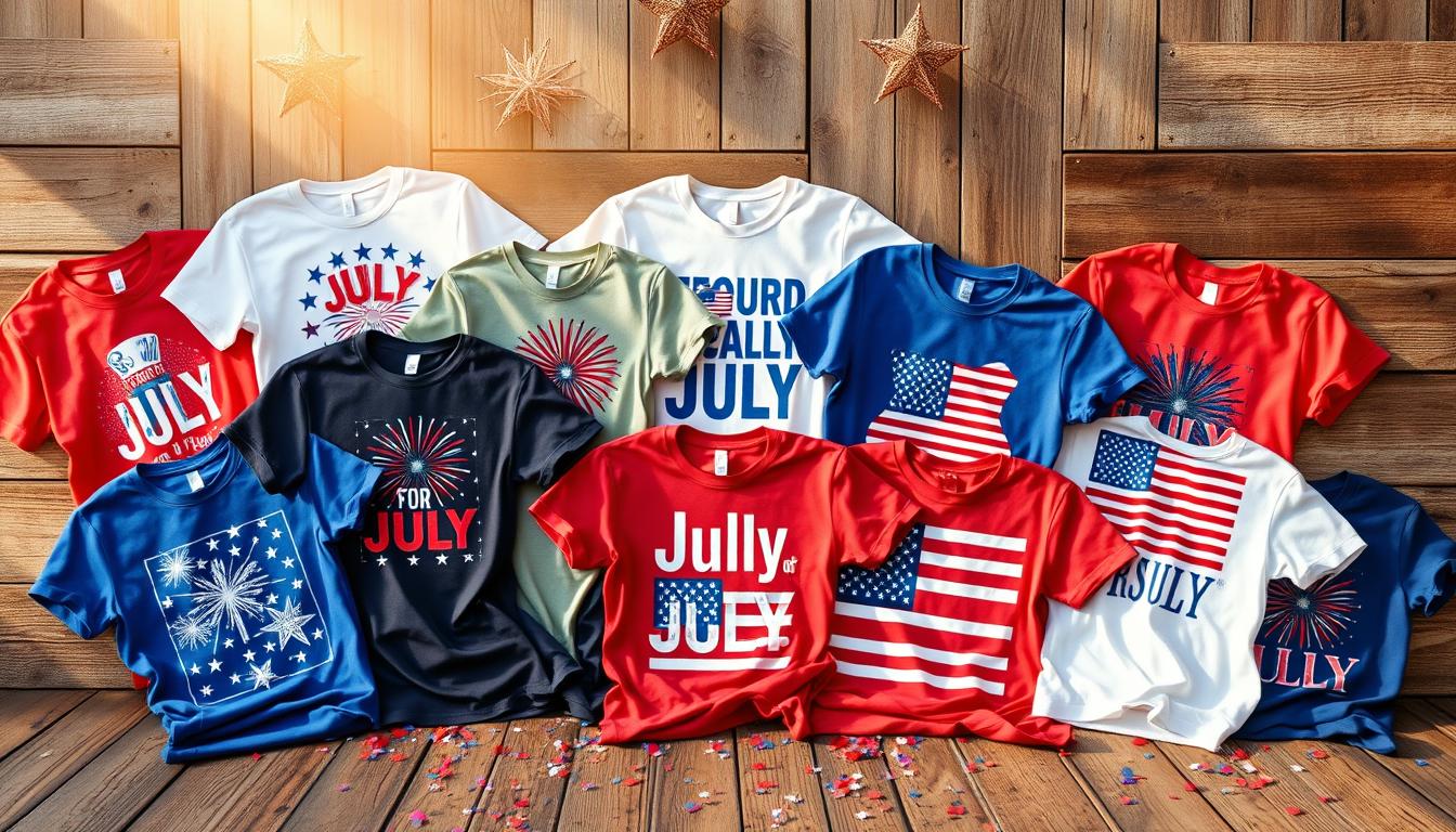 shop fourth of july t-shirts