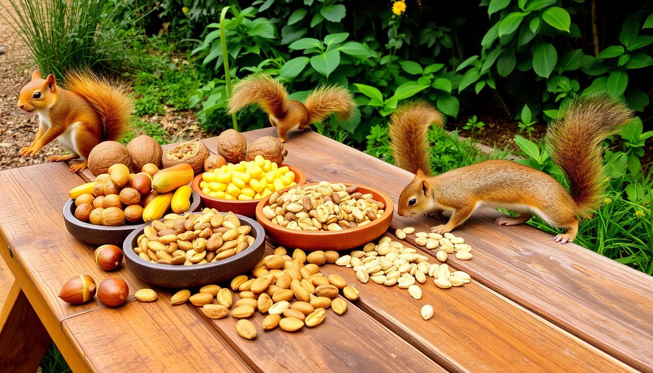 Squirrel Food: Nutty Treats for Backyard Critters