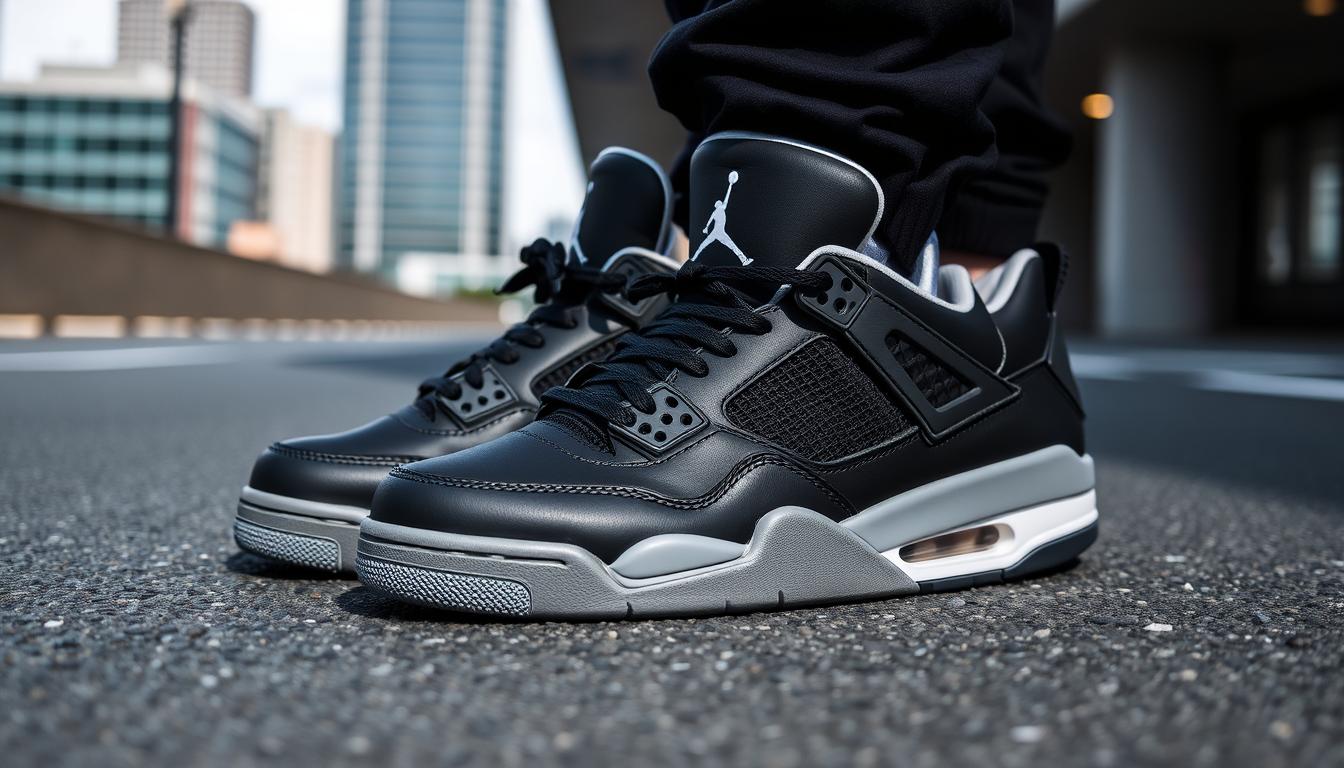 air jordan 4 retro military black