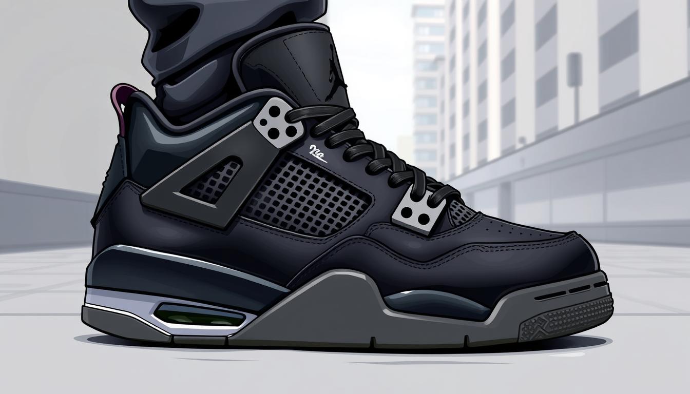 military black jordan 4