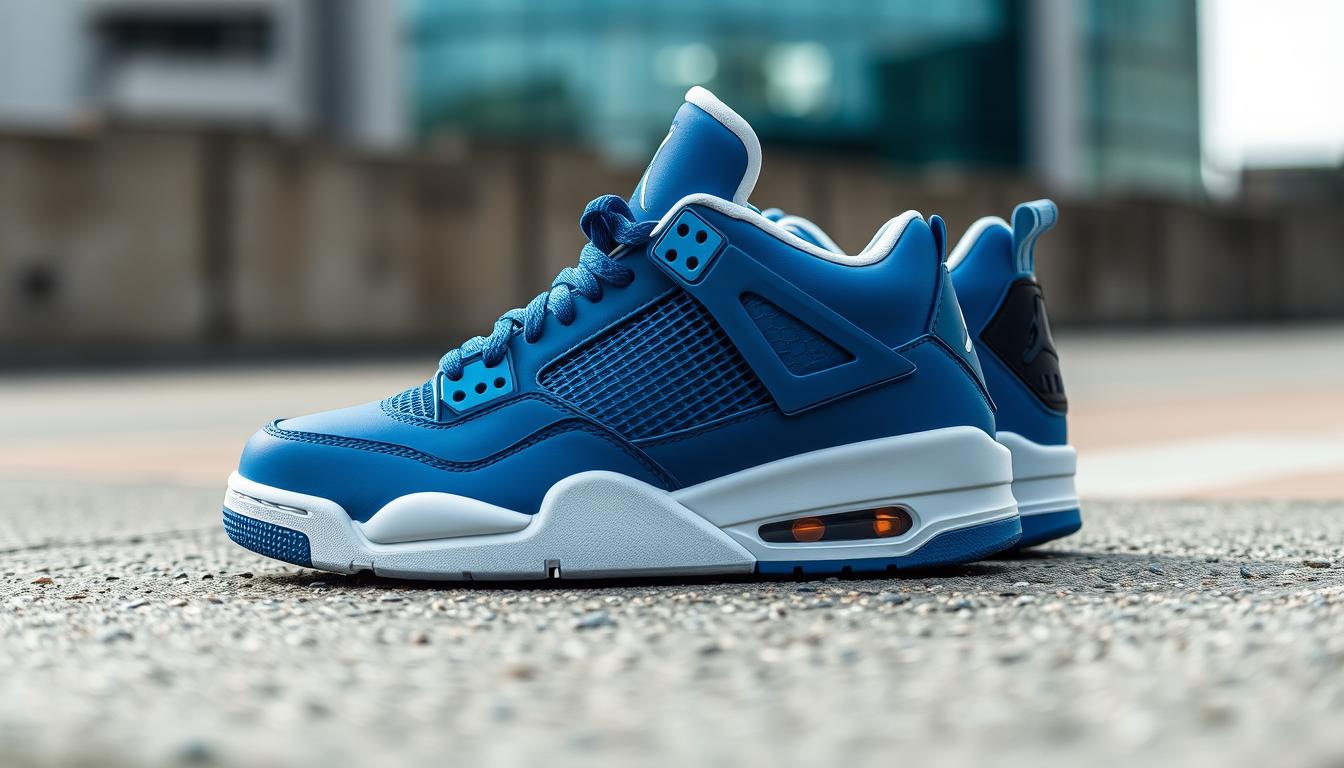 military blue jordan 4