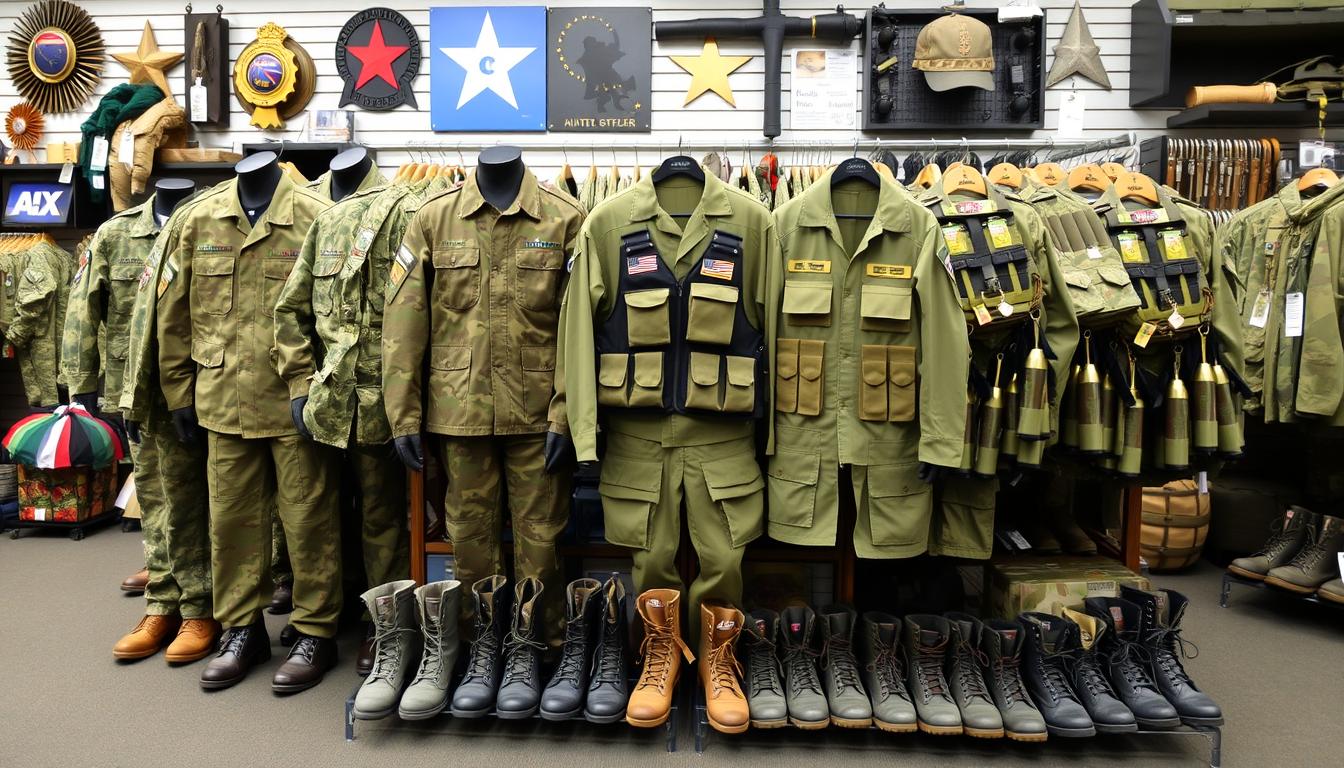 Military Clothing Sales Store: Quality Gear for Service