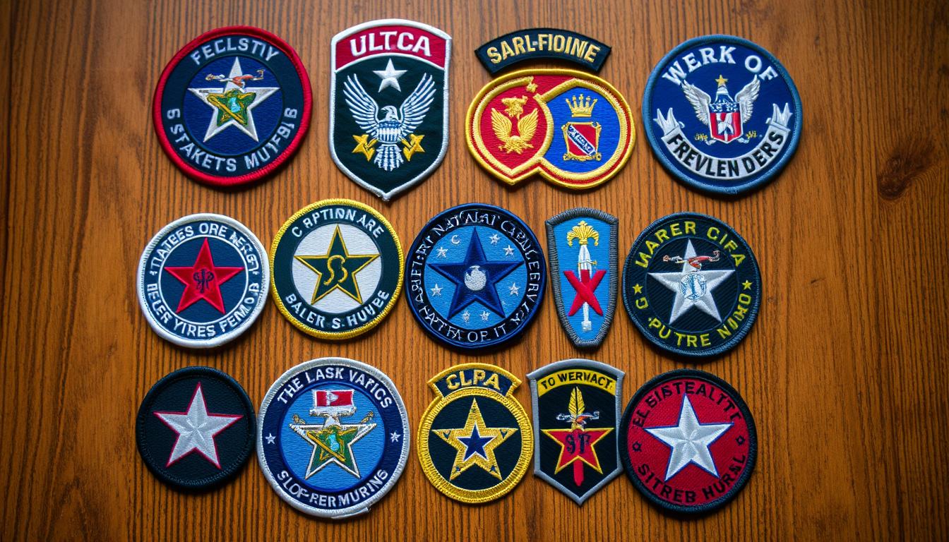 military patches